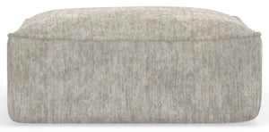 Bucktown - Cocktail Ottoman - Parchment