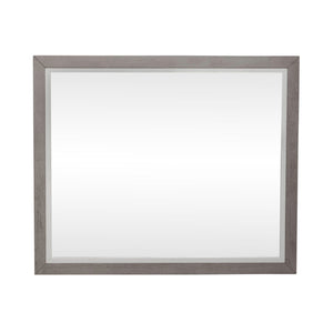 Palmetto Heights - Landscape Mirror - Shell White & Driftwood