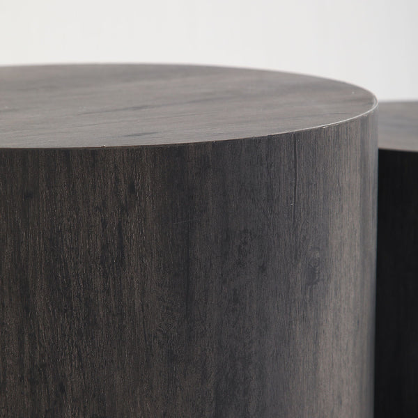 Modern Round Nesting Coffee Table (Set of 2)