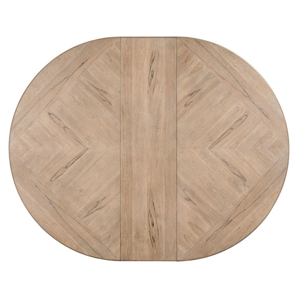 Proximity Place - Pedestal Table - Barley Buff