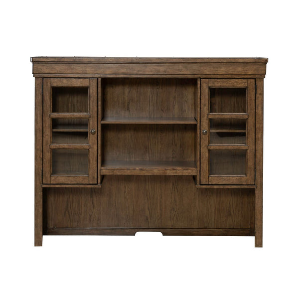 Carolina Park - Credenza Hutch - Amber Brown