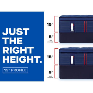 Posturepedic Elite - Albany II Euro Pillow Top Soft Mattress