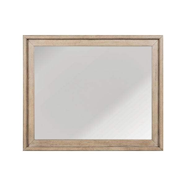 Proximity Place - Landscape Mirror - Barley Buff