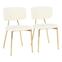 Bouton - Contemporary / Glam Chair (Set of 2)