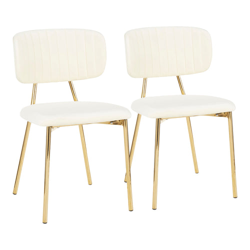 Bouton - Contemporary / Glam Chair (Set of 2)