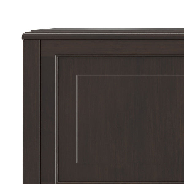 Connaught - Large Storage Bench Trunk - Dark Brown