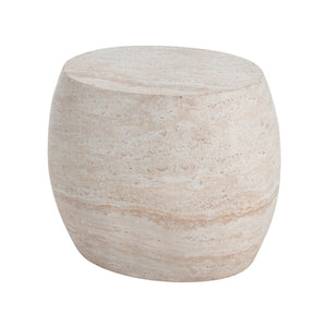 Outdoor Oval Shaped Side Table