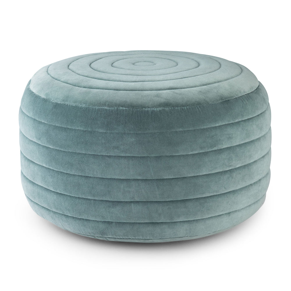 Vivienne - Upholstered Round Pouf