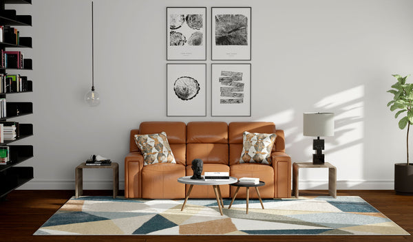 Arezzo - Power Headrest Power Reclining Sofa With Zero Gravity/Extended Ottoman