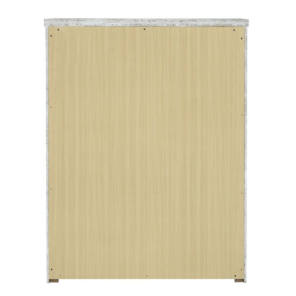 Modern Play - 5 Drawer Chest - Natural White