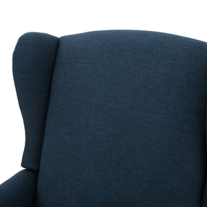 Westeros Wing Back Fabric Upholstered Recliner