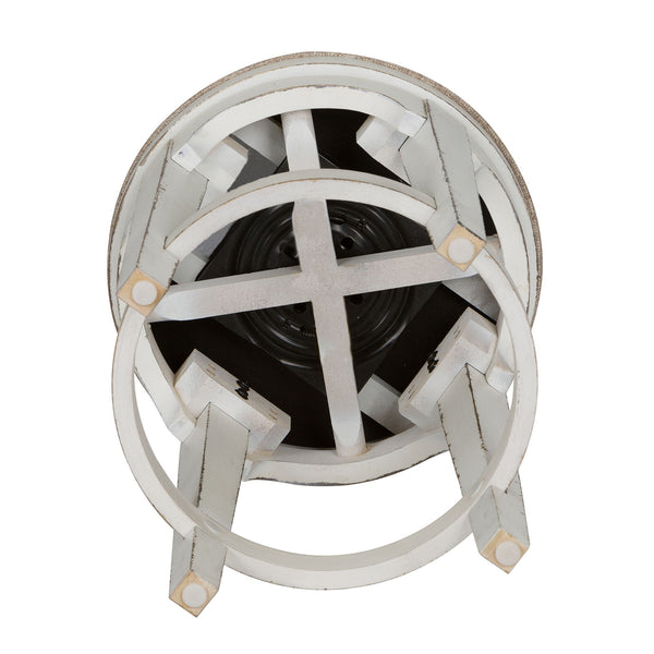 Magnolia Manor - Console Swivel Stool - Antique White