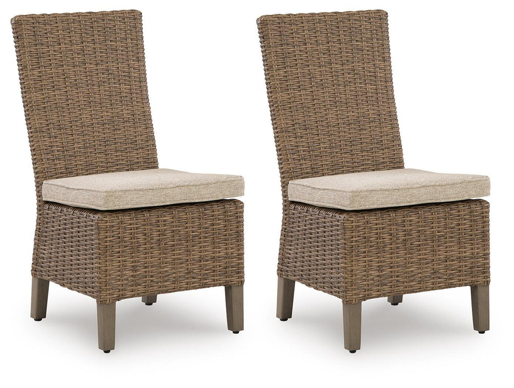 Laguna Heights - Side Chair With Cushion (Set of 2) - Beige