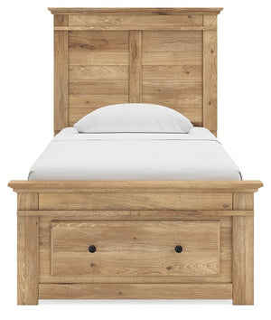 Makidern - Panel Storage Bed