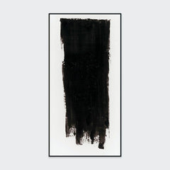 Monolith - 36" x 72" Painting Art by Buddy Whitlock - Black