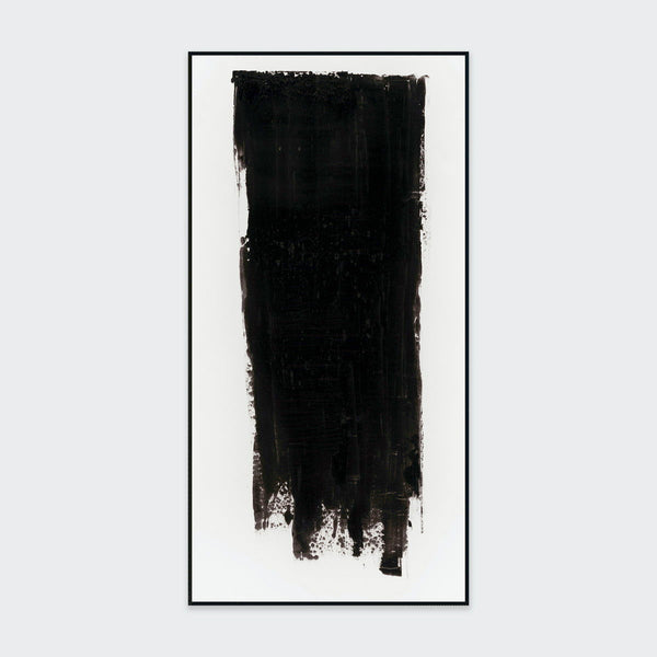 Monolith - 36" x 72" Painting Art by Buddy Whitlock - Black