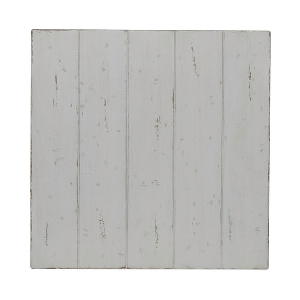 River Place - Console Stool - Riverstone White & Tobacco