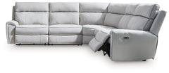 Social Pointe - Reclining Sectional