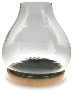 Adalisen - Candle Holder - Clear / Brown