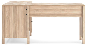 Battelle - 60" Home Office Desk With Return - Tan