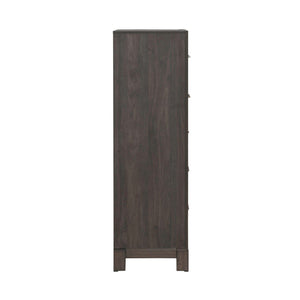 Modern Edge - 5 Drawer Chest - Caffe