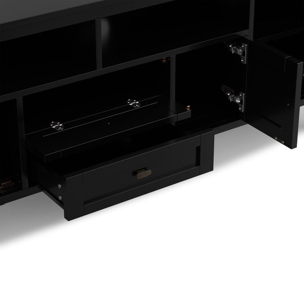 Warm Shaker - TV Media Stand - Black