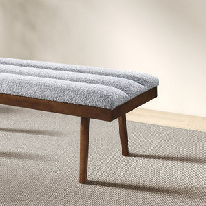 Troni - Bench - Brown / Light Gray