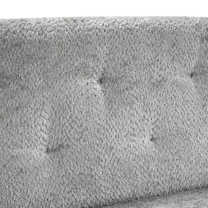 3 Seater Tufted Upholstered Couch Comfy Living Room Sofa