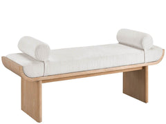 Modern - Sischo Bench - White