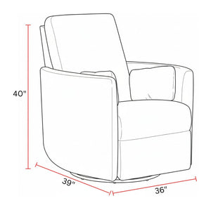 Turner - Manual Swivel Glider Recliner (Set of 2)
