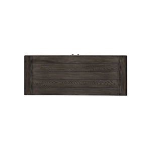 Allyson Park - 46" TV Console - Wirebrushed White / Charcoal