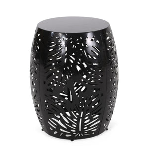 Modern Design Metal End Table, Large