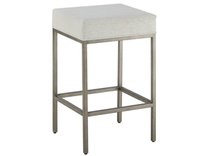 Oasis - Console Stool - Beige / Gray