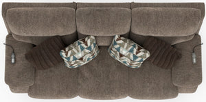 Joya - Power Headrest Power LayFlat Reclining Sofa With CR3 Heat/Massage/Lumbar/ZG
