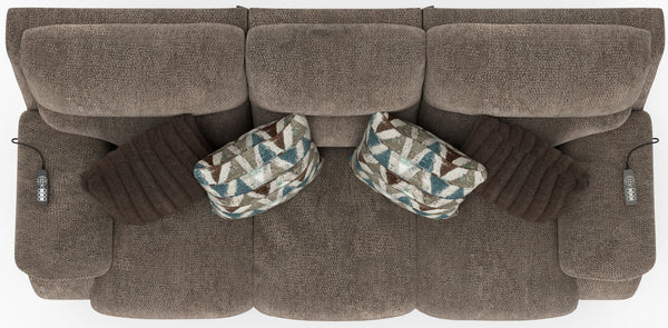 Joya - Power Headrest Power LayFlat Reclining Sofa With CR3 Heat/Massage/Lumbar/ZG