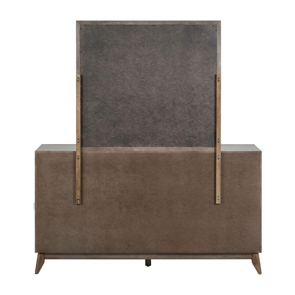 Century Modern - Dresser & Mirror - Walnut