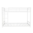 Bunk Bed With Noise Reduction And Safety Guardrail