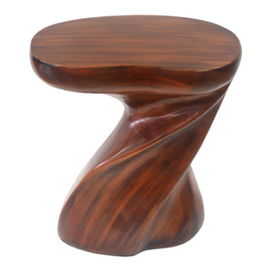 Twisted Sculptural Side Table Indoor / Outdoor
