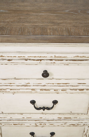 Realyn - Dining Room Server - Chipped White