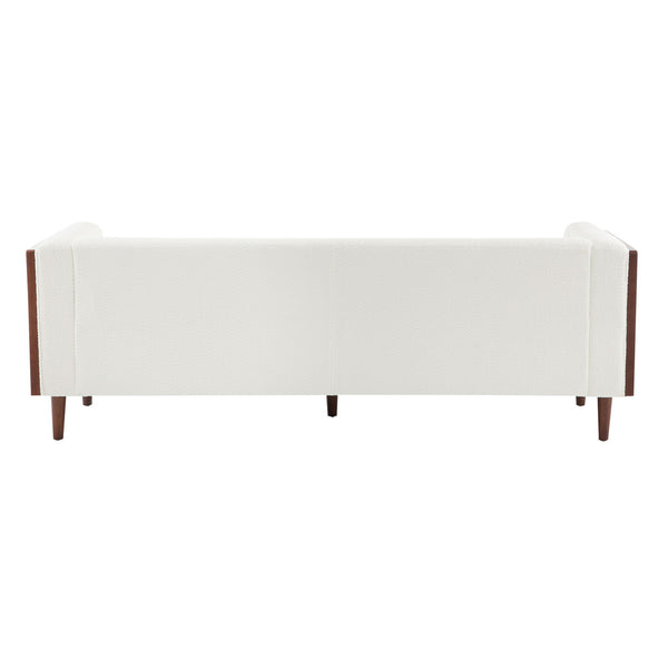 Contemporary 3 Seater Sofa With Tufted Design