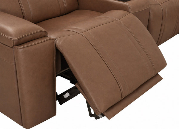 Sausalito - 6 Piece Modular Zero Gravity Power Reclining Sectional With Power Adjustable Headrests