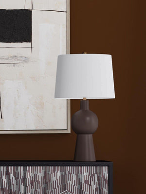 Groton - Table Lamp - Chocolate
