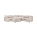Caplan - 6 Piece Modular Sectional With Ottoman