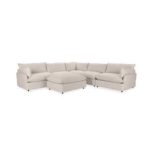 Caplan - 6 Piece Modular Sectional With Ottoman
