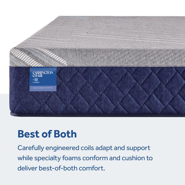 Carrington Chase - Midnight Cove Medium Hybrid Mattress