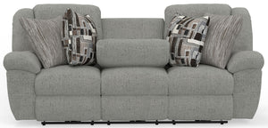 Trifecta - Sofa With 3 Recliners and Drop Down Table