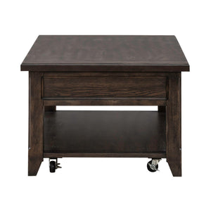 Paradise Valley - Lift Top Cocktail Table - Saddle Brown