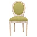 Upholstered With Round Back Dining Chairs (Set of 2)