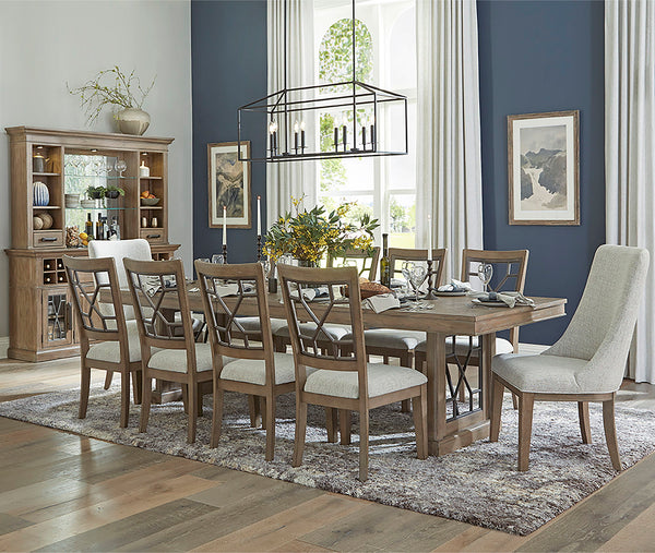Sundance Dining - Grid Dining Chair (Set of 2) - Sandstone