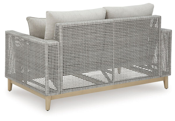 Seton Creek - 4 Pc. - Lounge Set - Gray